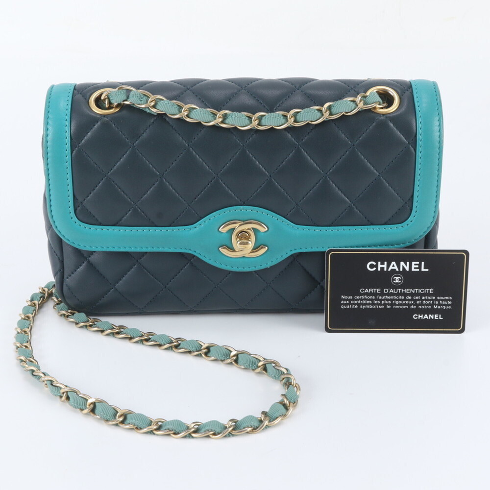 Chanel Matelassé Leather 2-Way Shoulder Bag for Women, with Guarantee and Ser...